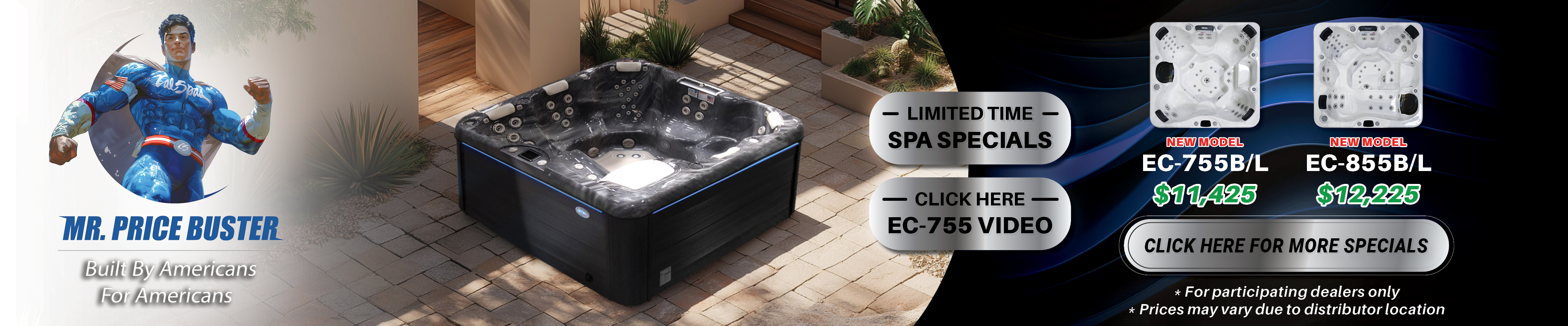Calspas hot tub being used in a family setting - Waldport